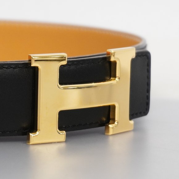 HERMESAuth  Constance Belt Constance E Stamped Natural Women's Leather Belt - Picture 2 of 5